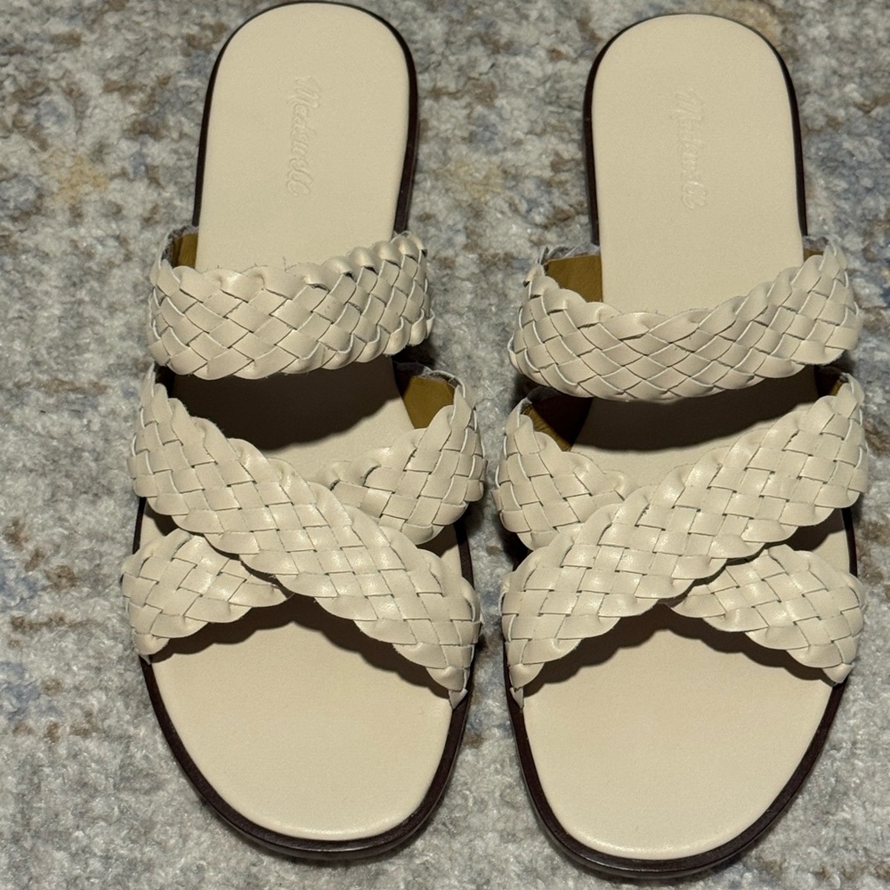 Madewell Braided Tan Sandals
